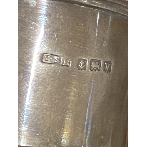 109 - A boxed hallmarked for Birmingham silver napkin ring