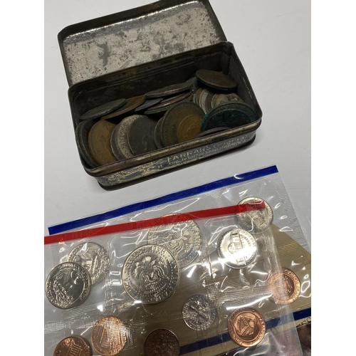 143 - A job lot of assorted collectors and other coins