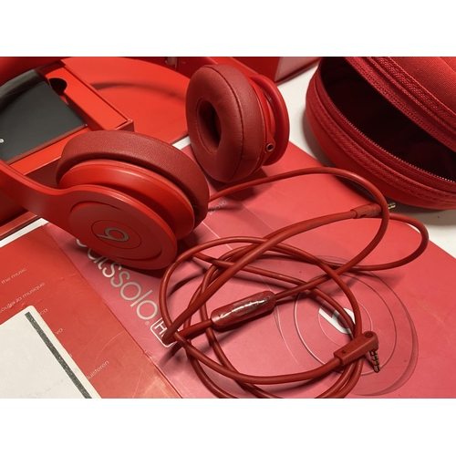 202 - A set of Beats headphones (untested)