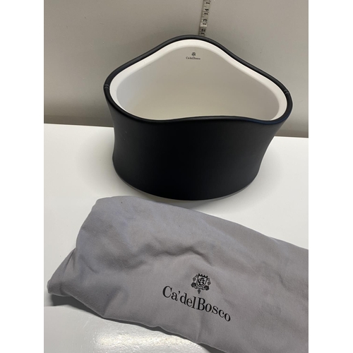 25 - A Ca'del Bosco champagne bucket with bag, shipping unavailable