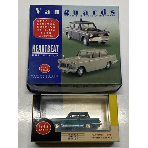 28 - Two boxed Vanguard models