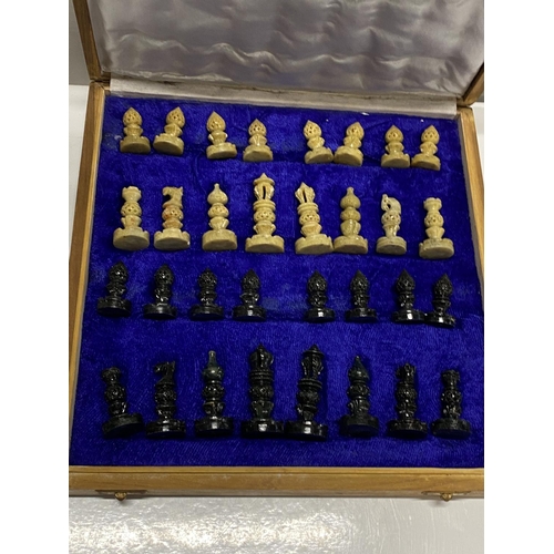 296 - A chess set complete