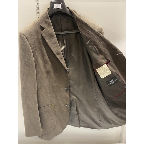 534 - A Giorgio Armani men's jacket size 56