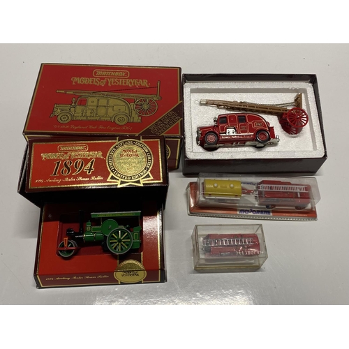 67 - Three Emergency Services boxed die-cast models