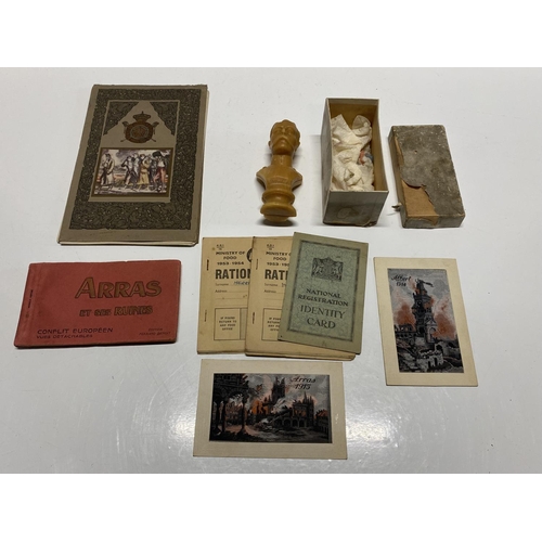 99 - A selection of assorted military related items including a Boar war/WW1 Lord Kitchener soap