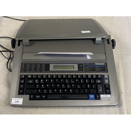 584 - A Panasonic electric typewriter, untested, shipping unavailable