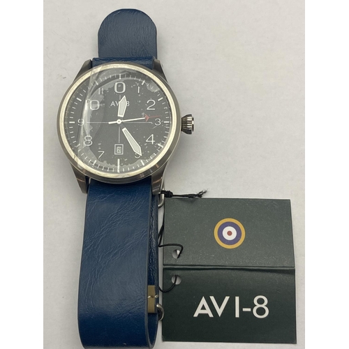 228 - An AVI-8 new with tags gents wrist watch working