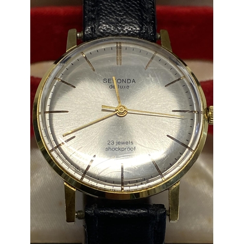 235 - A selection of assorted vintage watches including Sekonda etc all ticking at time of cataloguing