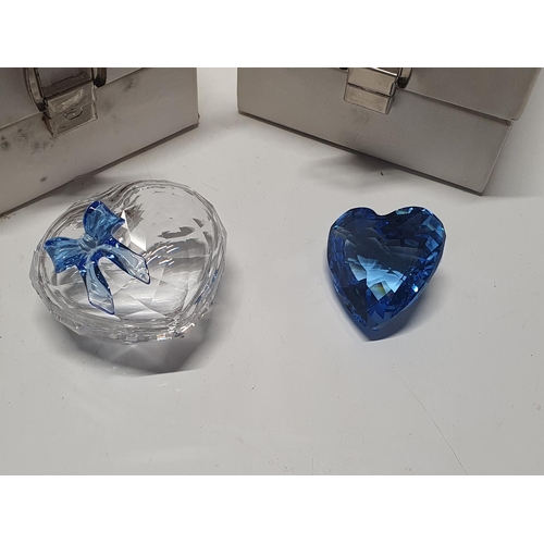 181 - Two boxed pieces of Swarovski crystal