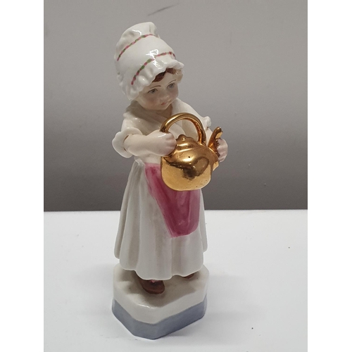 184 - A Royal Worcester figure 'Polly Put the Kettle on' 3303