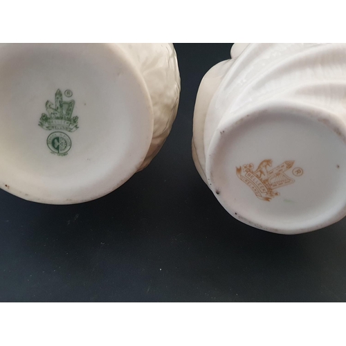 189 - Two pieces of Irish Belleek porcelain