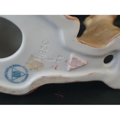 208 - A Royal Dux greyhound figurine