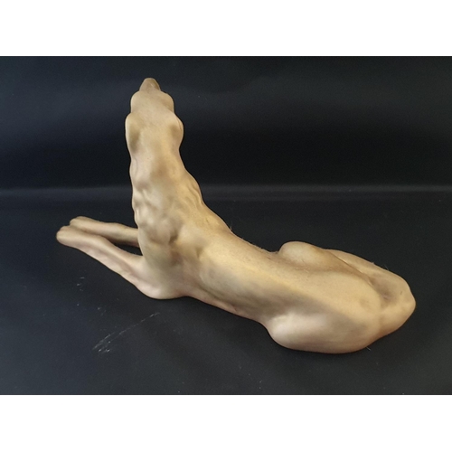 208 - A Royal Dux greyhound figurine
