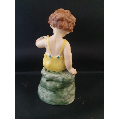 209 - A Royal Worcester figurine 'Friday's Child is Loving and Giving'