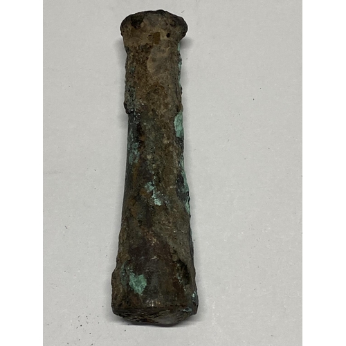 199 - A 3000 year old Egyptian bronze Kohl, used for containing and applying black eyeliner