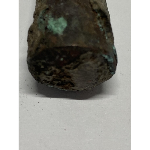 199 - A 3000 year old Egyptian bronze Kohl, used for containing and applying black eyeliner