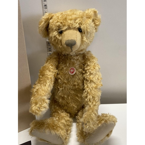 1 - A boxed Steiff bear named 'Barle' serial number 404153