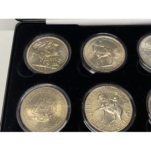 139 - A Jubilee Mint crown collection