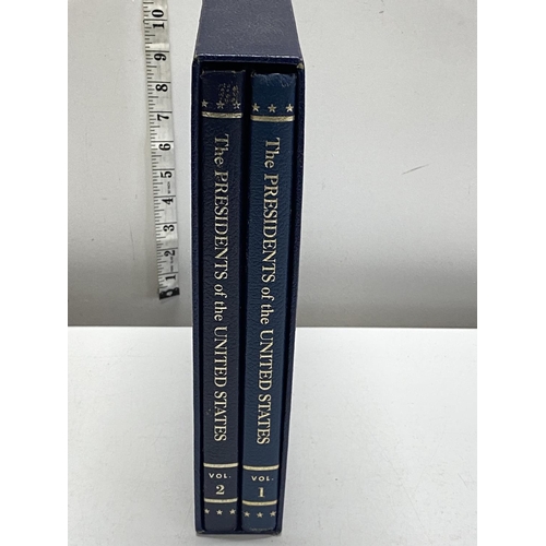 264 - A Two volume book set 'The Presidents of the United States'