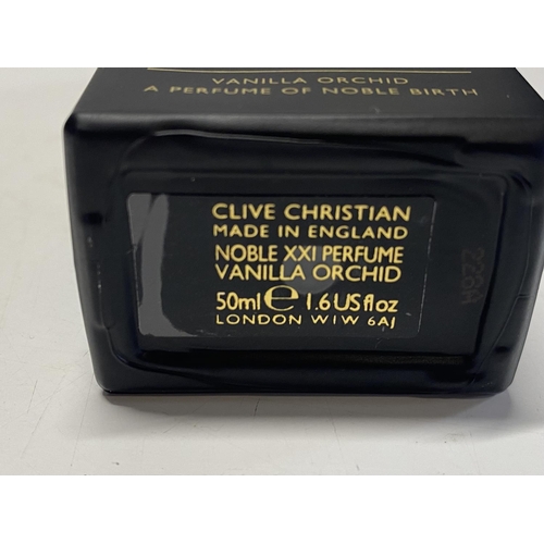 505 - A boxed Clive Christian perfume 50m (unauthenticated)