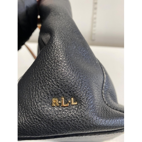 519 - A Lauren by Ralph Lauren leather bag