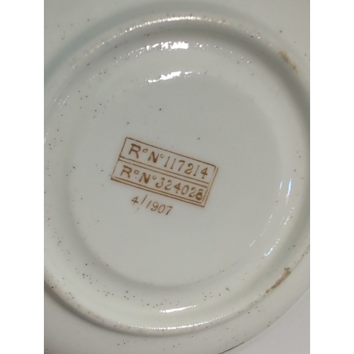 95 - A White Star Line Wisteria Pattern Demitasse Saucer