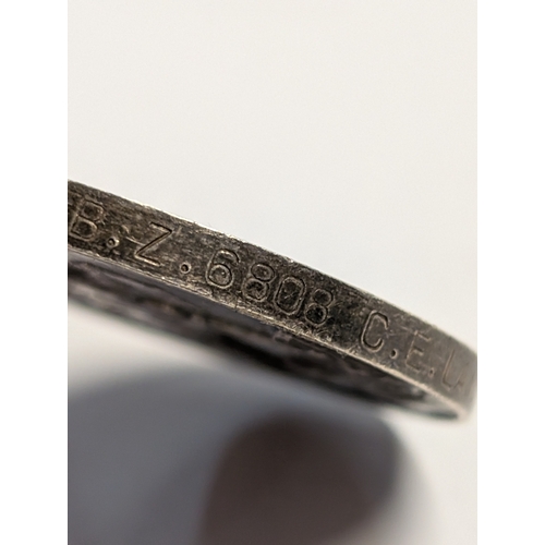 105 - A WWI British War Medal, George V, to B.Z 6808 C. E. Lawford R.N.V.R.