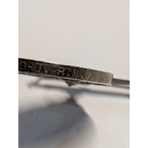 105 - A WWI British War Medal, George V, to B.Z 6808 C. E. Lawford R.N.V.R.