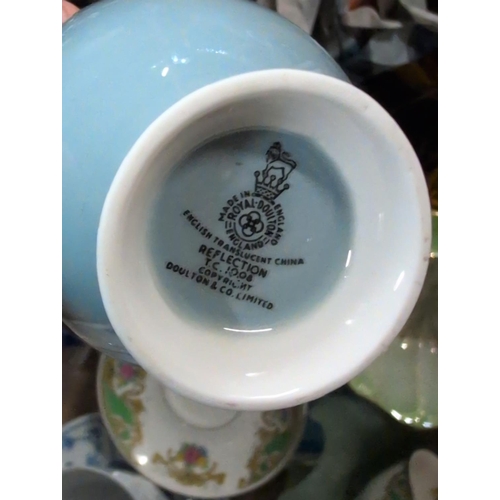 156 - A Collection of Decorative Ceramics and Glassware, including Royal Doulton, Jäger Eisenberg, Maling,... 