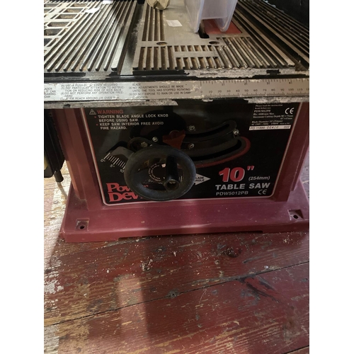 526 - Power Devil PDW5012PB 10-inch (254mm) Table Saw, Shipping Unavailable