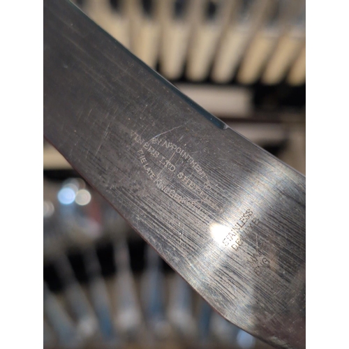 75 - A Post-1936 Cased Canteen of Cutlery by Vin Bros Ltd., Sheffield