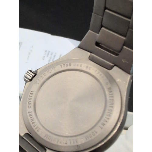 119 - A Tissot T790 Titanium Ana-Digi Multifunctional Wristwatch, Untested