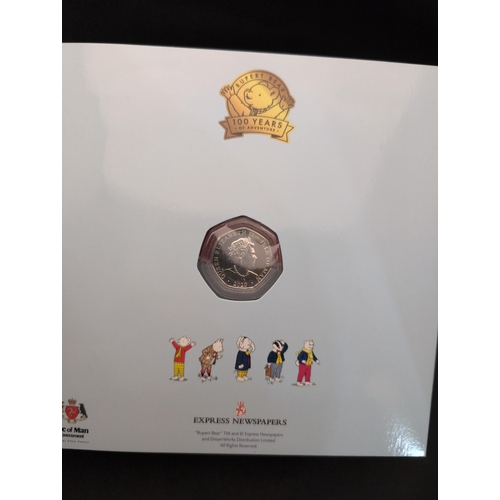 123 - Rupert The Bear 50p Coin Collection 2020
