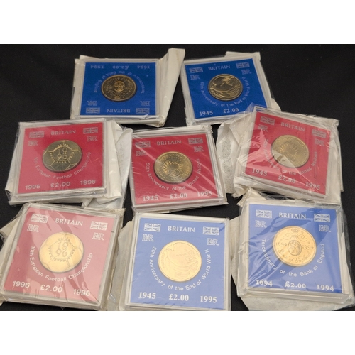 130 - A Collection of Elizabeth II British Commemorative £2 Coins