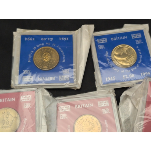 130 - A Collection of Elizabeth II British Commemorative £2 Coins