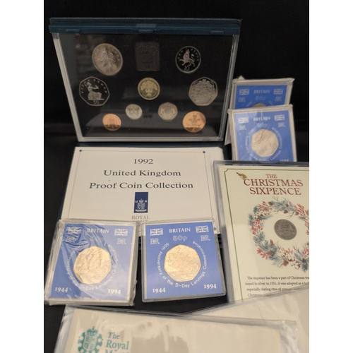 133 - A Collection of United Kingdom Coinage, including Two Royal Mint 'Farewell & Nations of the Crown' £... 
