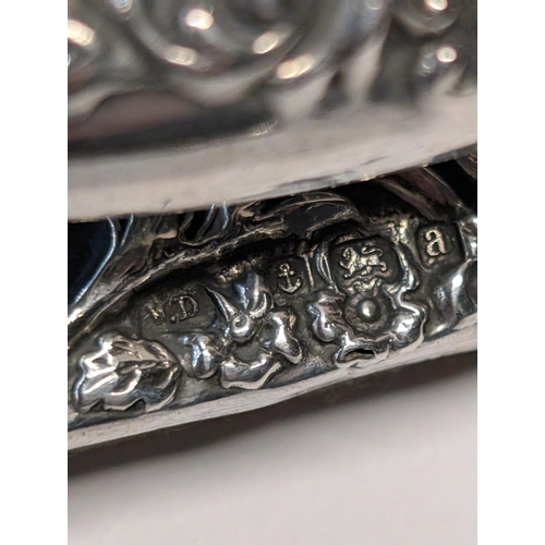 139 - Three Edwardian Sterling Silver Dressing Table items