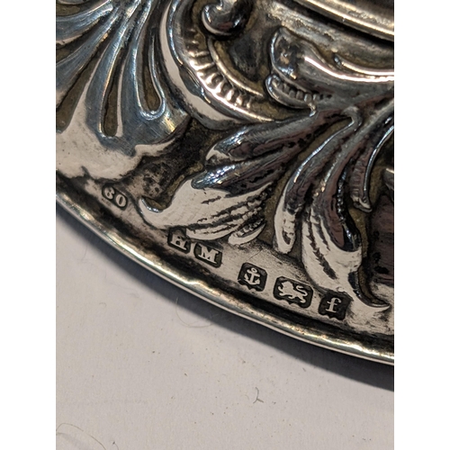 142 - A Sterling Silver Pin Cushion, Birmingham 1905 D7.5cm