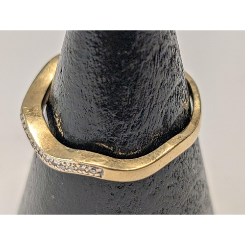 160 - A 9ct Yellow Gold ring 1.77g