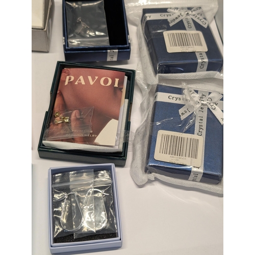 171 - A Collection of PAVOI and Other Contemporary Sterling Silver Jewellery