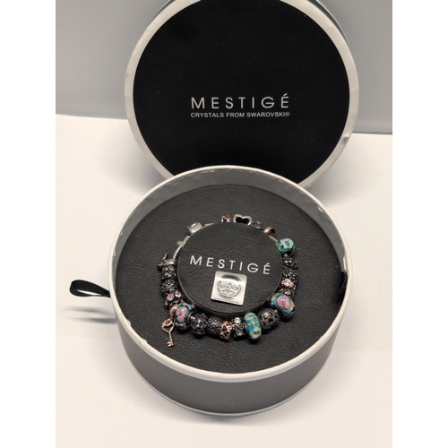 172 - Mestigé Charm Bracelet with Crystals from Swarovski