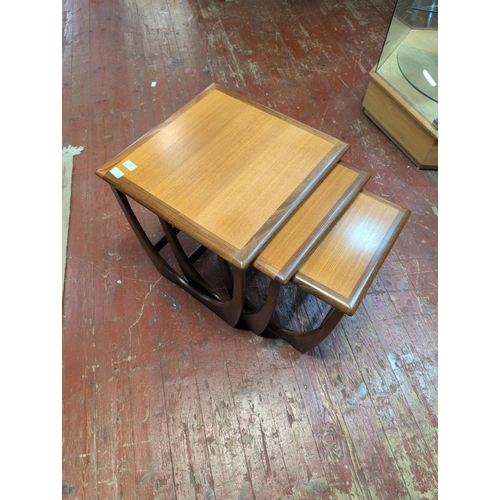 109 - A Set of Three G Plan Astro Teak Nesting Tables, Shipping Unavailable