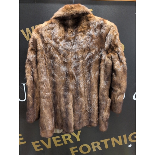 126 - A Bradleys Vintage Fox Fur Jacket