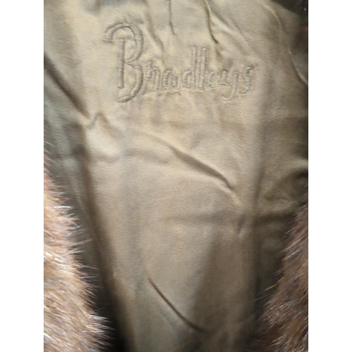 126 - A Bradleys Vintage Fox Fur Jacket