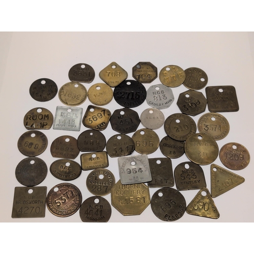 169 - A Collection of British Coal Mining Colliery Pit Checks and Tokens