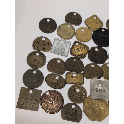 169 - A Collection of British Coal Mining Colliery Pit Checks and Tokens