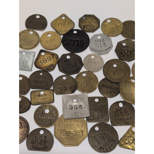 169 - A Collection of British Coal Mining Colliery Pit Checks and Tokens