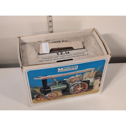 69 - A Mamod T.E.1a Steam Tractor with Original Box and Accessories