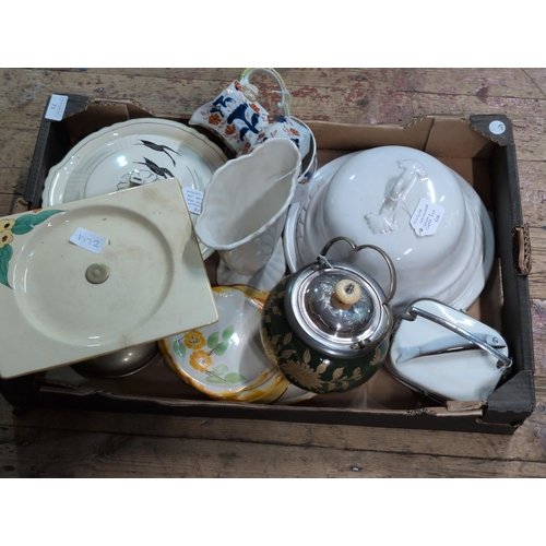 73 - A Collection of Mixed Vintage Ceramic Tableware and Serving Pieces, Shipping Unavailable
