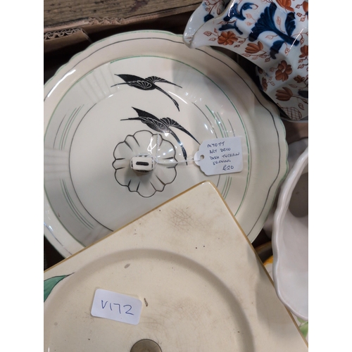 73 - A Collection of Mixed Vintage Ceramic Tableware and Serving Pieces, Shipping Unavailable